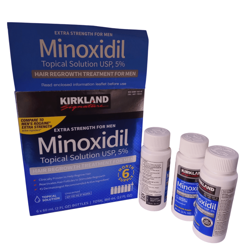 Kirkland Minoxidil 5% Extra Strength Hair Regrowth 3 Month supply -Price in kenya
