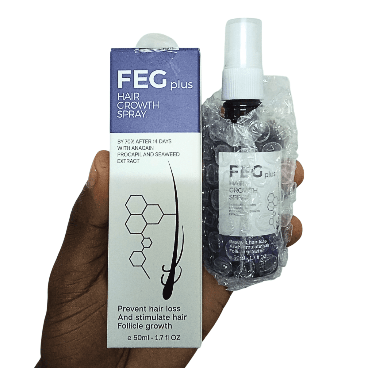 FEG Plus Hair Growth Spray 50ml -Price in Kenya
